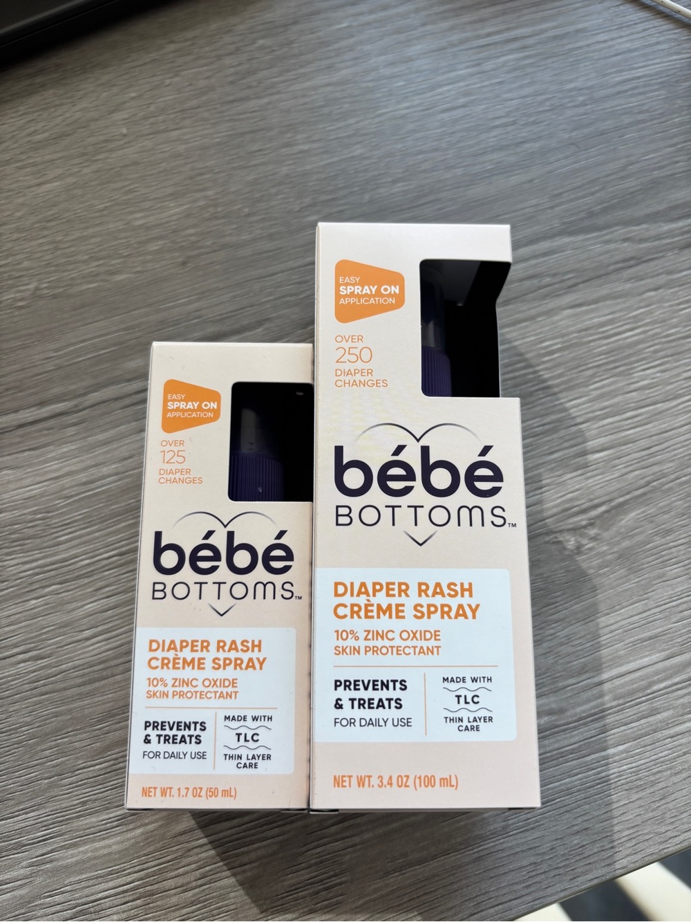 bébé Bottoms Diaper Rash Crème Spray